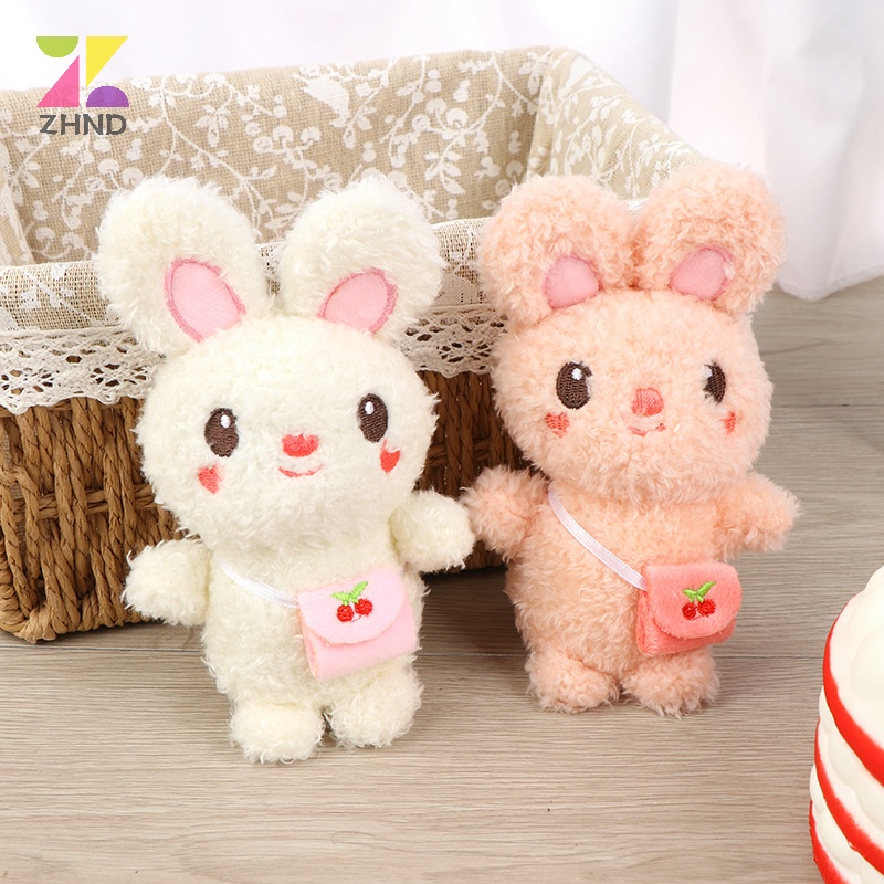 Móc Khóa Thỏ Nhồi Bông 13cm Dễ Thương