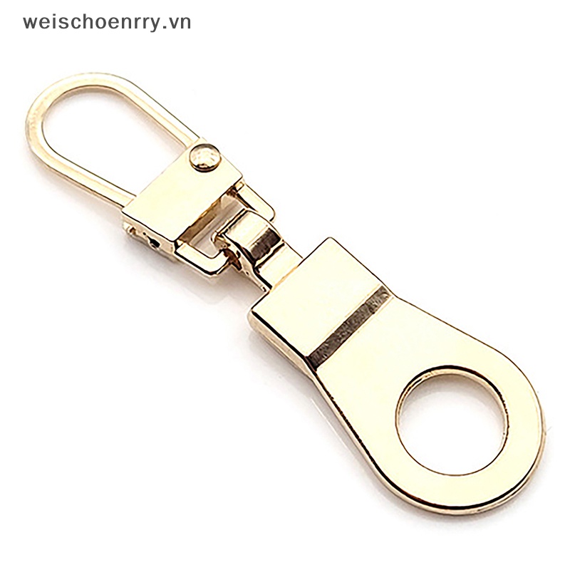 Ww Set 5 Phụ Kiện Khóa Kéo Kim Loại Có Thể Tháo Rời Thay Thế Cho Ba Lô Túi Xách