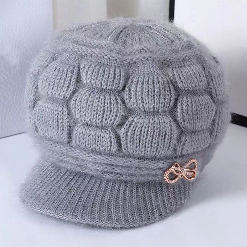 Mũ Len Giữ Ấm Mùa Đông Thời Trang Dành Cho Nữ