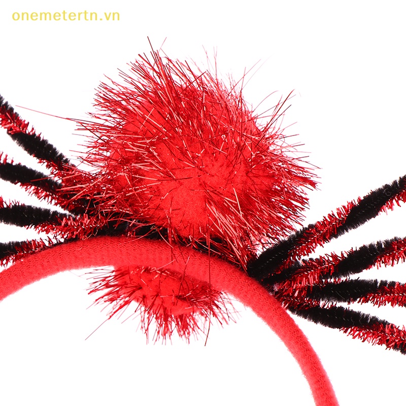 Onemetertn Cài Tóc Hình Nhện Phong Cách gothic Hóa Trang halloween Cho Người Lớn Và Trẻ Em vn