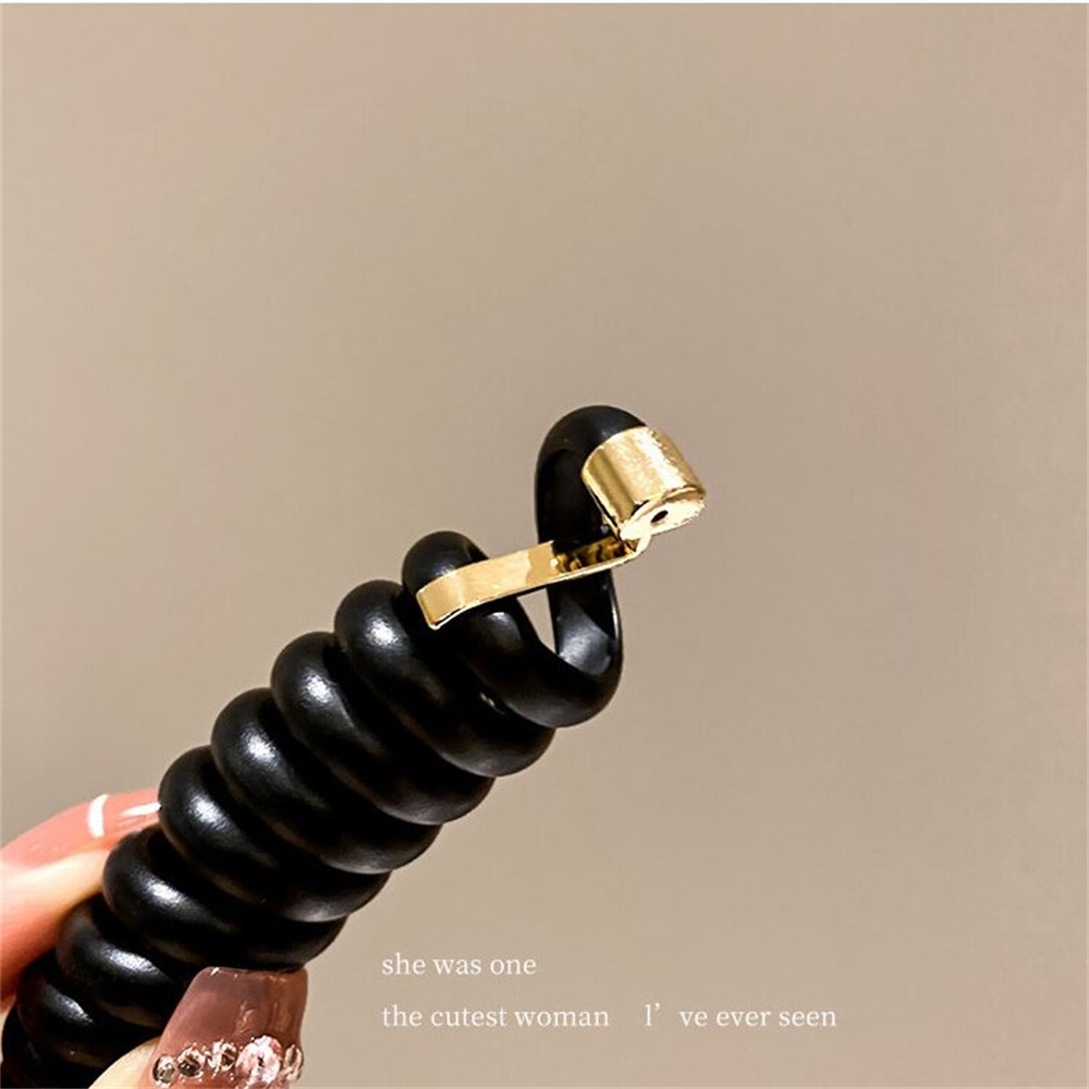 Dây Buộc Tóc Đuôi Ngựa Cao Su Co Giãn Phối Lưới Hoa Cho Bé Gái