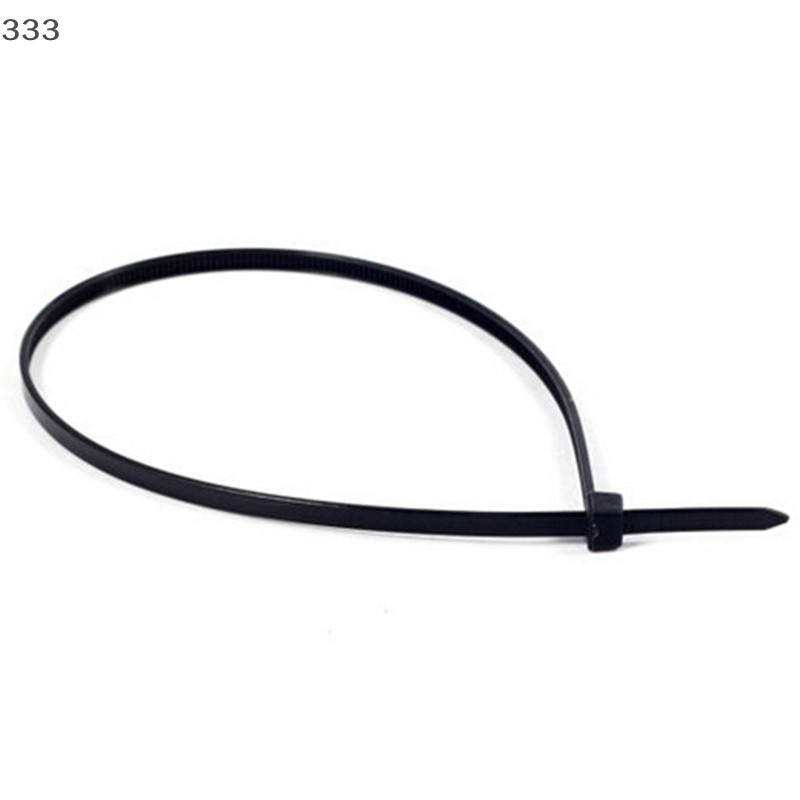Set 100 Dây Rút Nhựa nylon 10cm Màu Đen Tự Khóa Haloweenfa333}