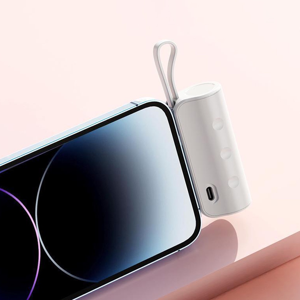 [Pin Sạc Dự Phòng mini Dễ Thương Nhẹ Nhàng Mang Đi Được Cho iphone android micro usb