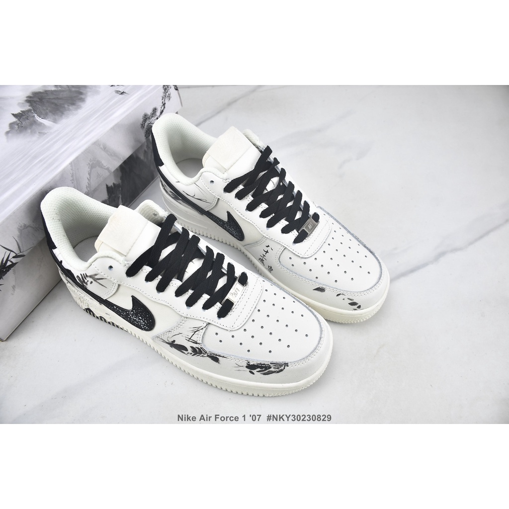 Nk Giày Thể Thao air force 1 '07 af1 Chất Liệu Da 36-45