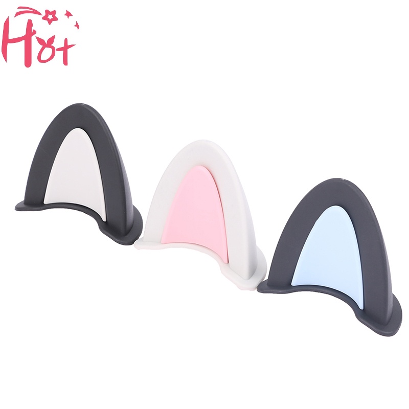 Jr Set 2 Mũ Bảo Hiểm Hình Tai Mèo Dễ Thương