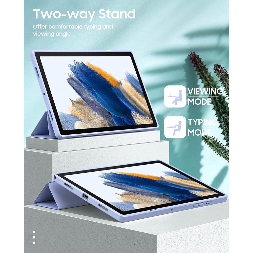 Ốp Bao Da Máy Tính Bảng Trong Suốt Cho samsung galaxy tab a8 10.5 inch 2022