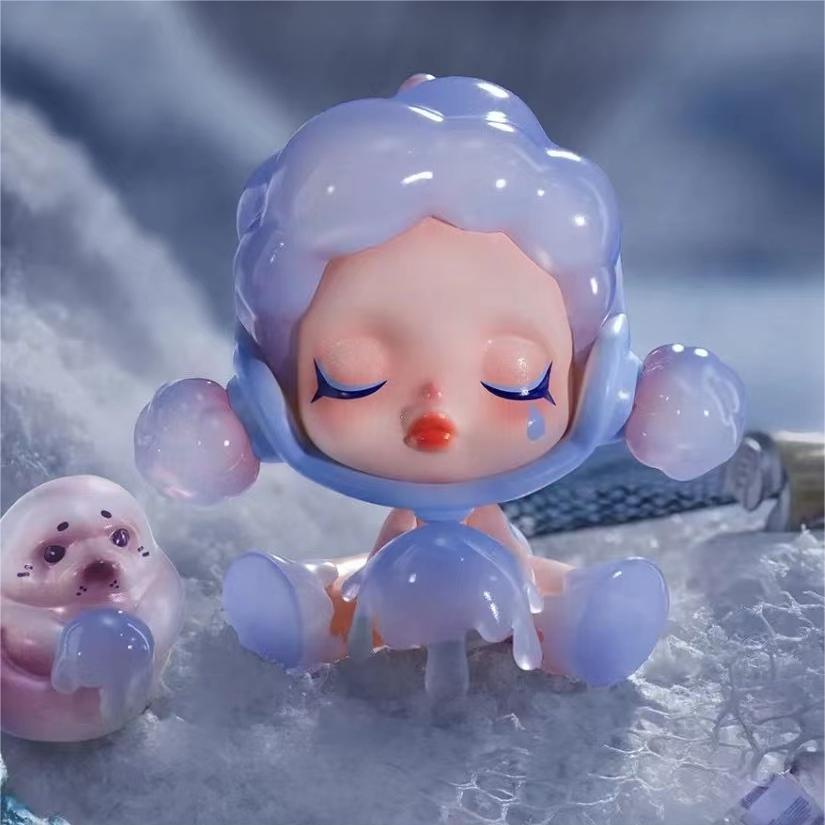 Hộp Đồ Chơi popmart popmart skullpanda dream-Feat Động Vật Bí Ẩn Quà Tặng Thời Thượng