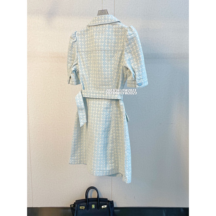 Đầm Cổ polo Cao Cấp Thời Trang Mùa Hè Theo Phong Cách retro Dành Cho Nữ