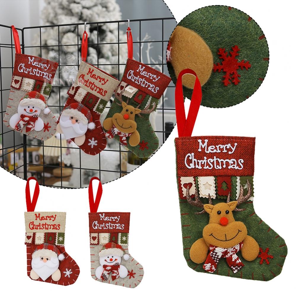 Vớ Giáng Sinh Trang Trí Cây Thông Noel