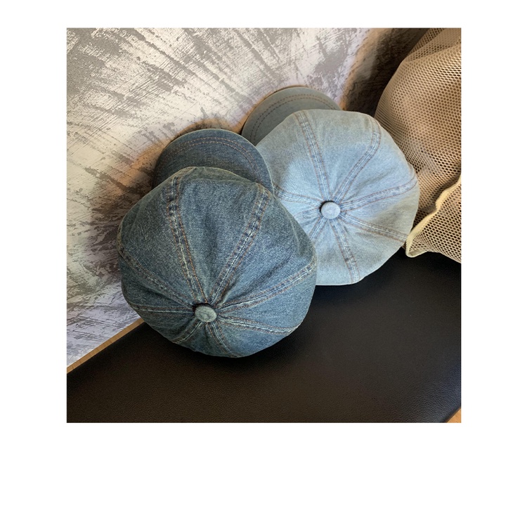 Mũ beret Phong Cách Cao Bồi Hàn Quốc Thời Trang Thu Đông Cho Nữ