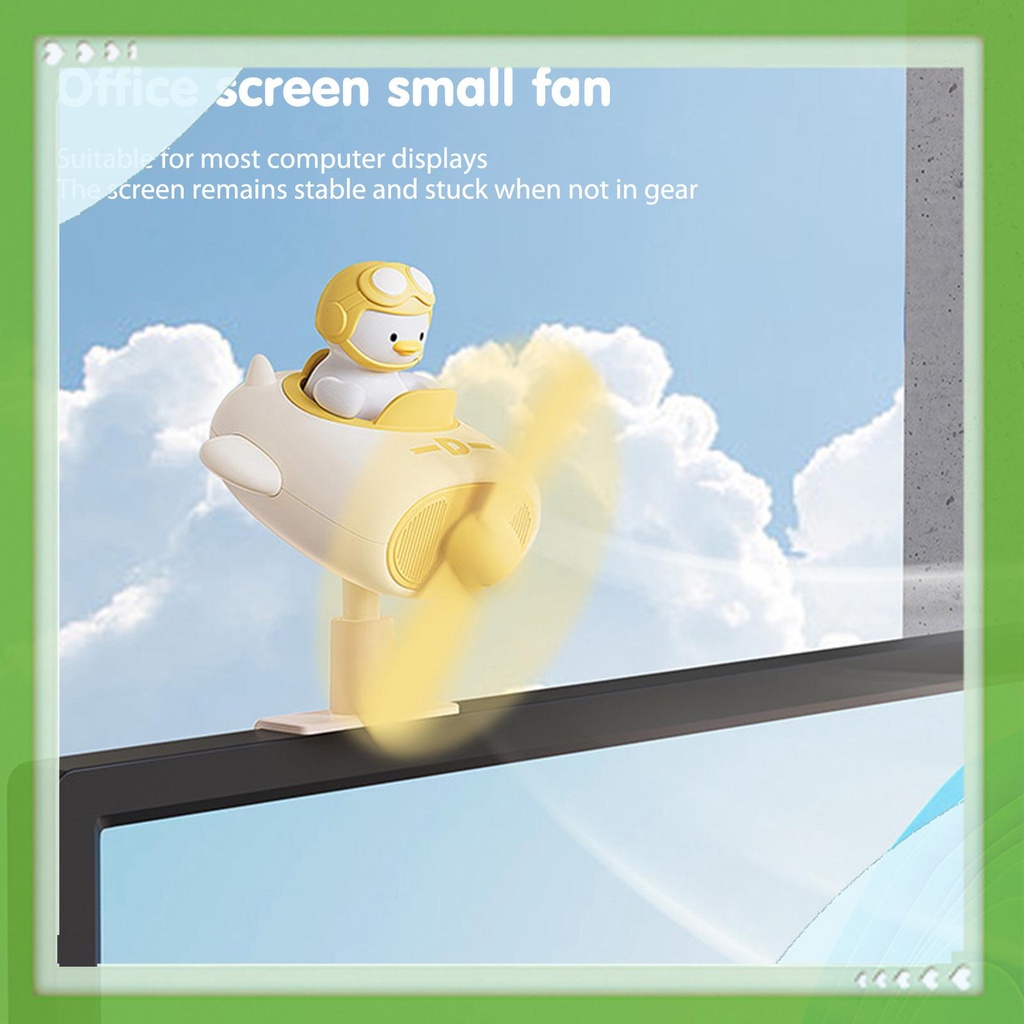 Quạt Kẹp Làm Mát Màn Hình Máy Tính / Văn Phòng Cổng Cắm usb
