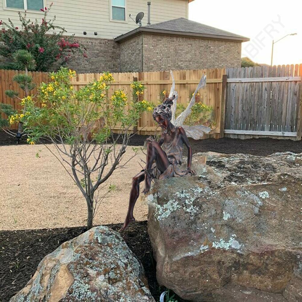 Tượng Thiên Thần Bằng Nhựa resin Trang Trí Sân Vườn