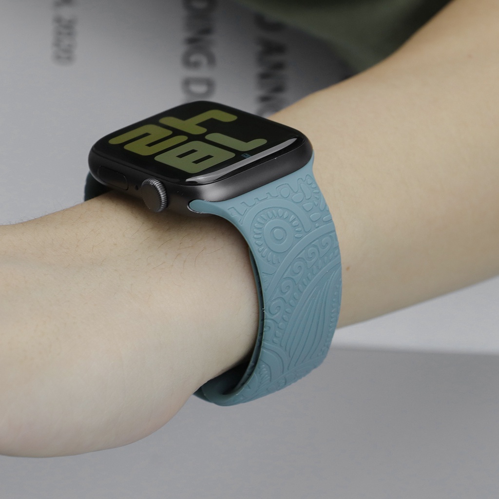 Dây Đeo Silicon Cho Đồng Hồ Thông Minh hk9 pro gen 2 hk8 pro max js9 pro max i7 i8 pro max s8 gs8 ultra gs7 max