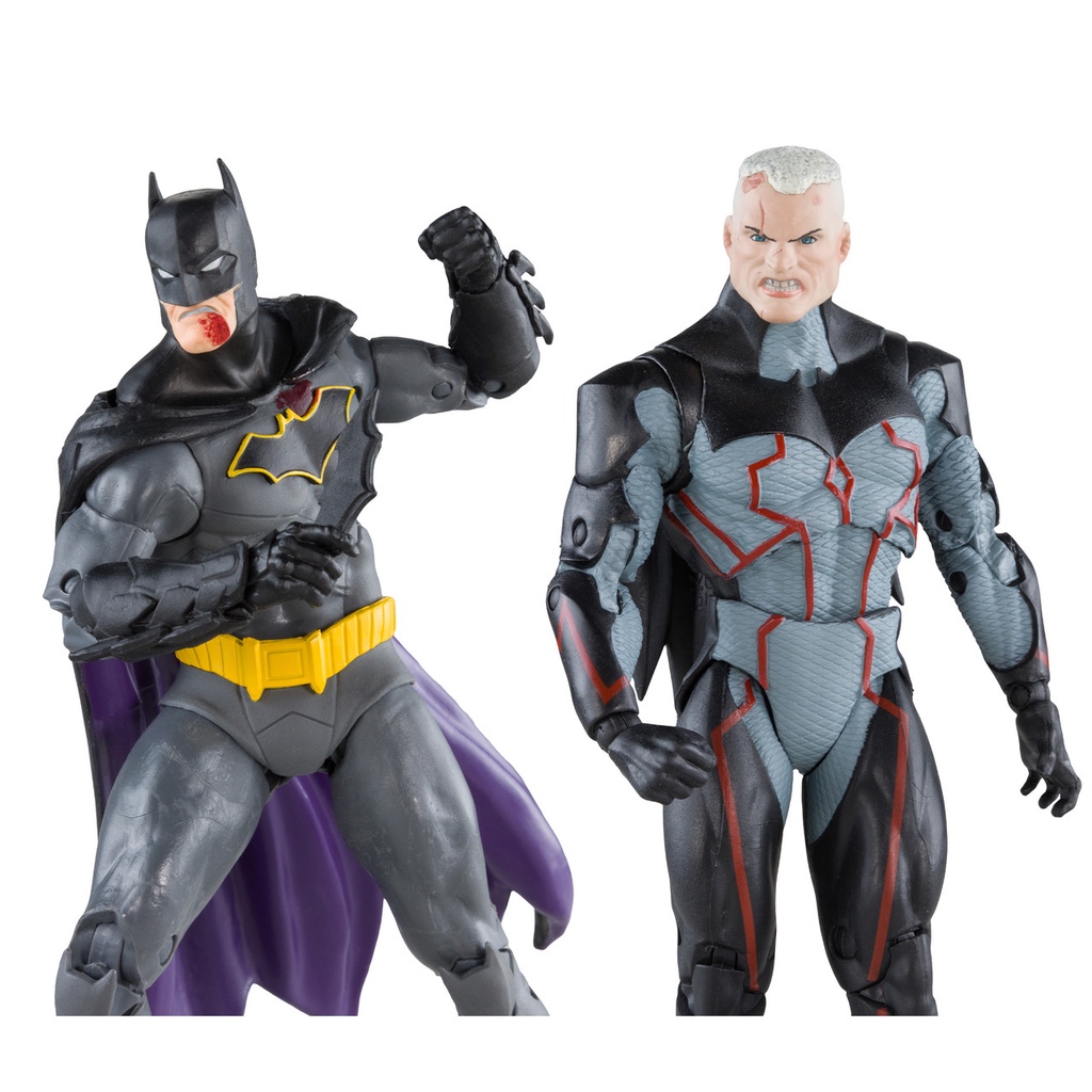 Mô hình McFarlane🦇DC Multiverse 7-inch🦇Last Knight on Earth - Omega vs Batman