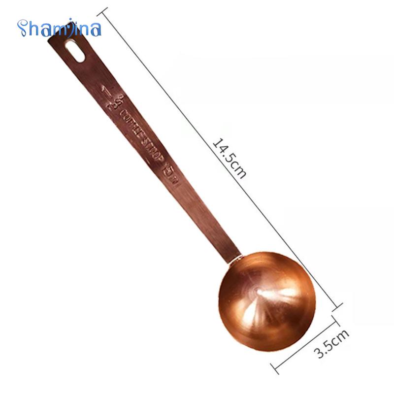 Shamjina Muỗng Đong Cà Phê 15ml Với Tay Cầm Dài