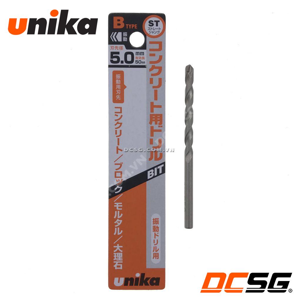 Mũi khoan tường, bê tông Unika chân tròn mã B | DCSG