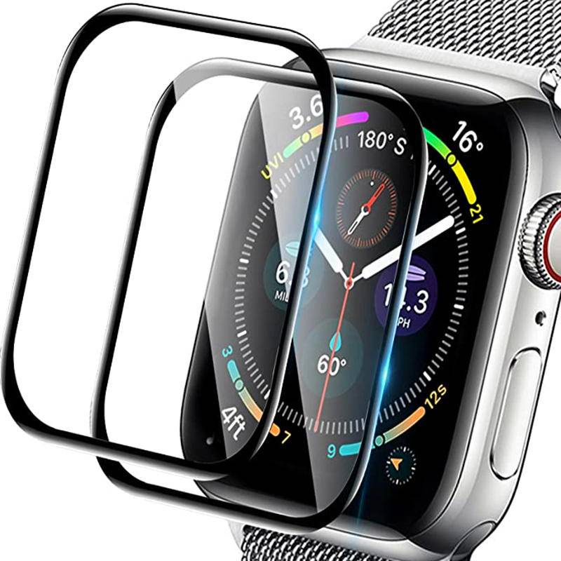 Miếng dán bảo vệ màn hình phim cường lực 3D cho Apple Watch Series 9 8 7 41mm 45mm Ultra 2