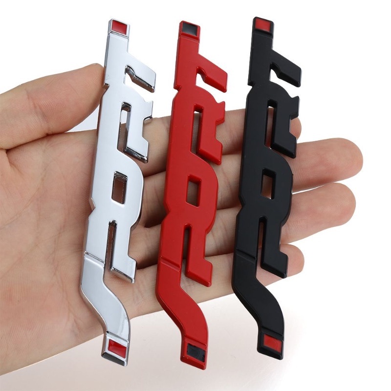 Miếng Dán logo 3d Bằng Kim Loại Chống Thấm Nước Trang Trí Xe Hơi