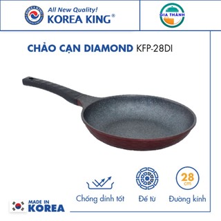 Chảo cạn diamond korea king size 28cm kfp-28di - bảo hành chính hãng - gia thành