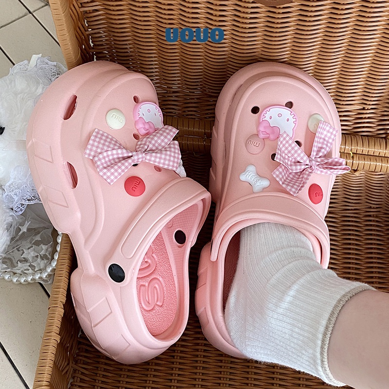 UOUO dép sandal nữ dép đi biển dép đế cao Thoải Mái Xinh Xắn  FDL2390QV2 37Z230912
