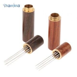 Shamjina Máy Khuấy Cà Phê Espresso Cà Phê Tam Giác Thép Không Gỉ Kim Espresso Tam Cà Phê Phân Phối Bột Cho WDT Dụng Cụ