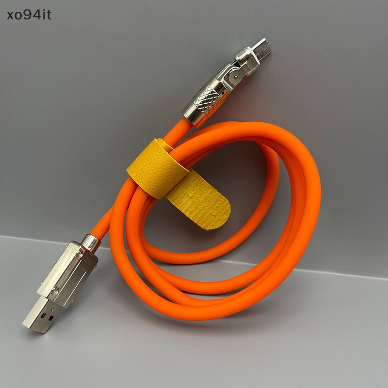 Cáp Sạc Nhanh type c Xt 6a Xoay 180 Độ Cho xiaomi samsung