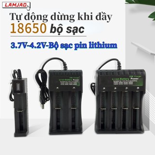 Bộ sạc pin 18650 tự ngắt thông minh  điện áp đầu ra 3.7V - 4.2V phù hợp với nhiều loại pin