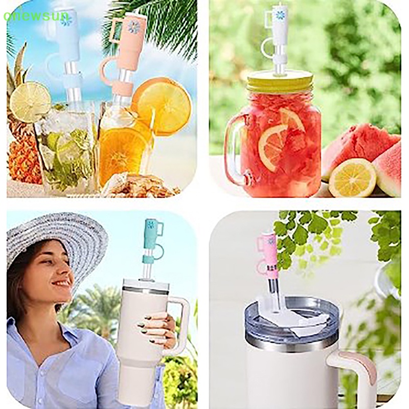 Nắp Đậy Ống Hút Bằng silicone 10mm Cho Cốc stanley Stanlee Stanlee oz tumbler Mới