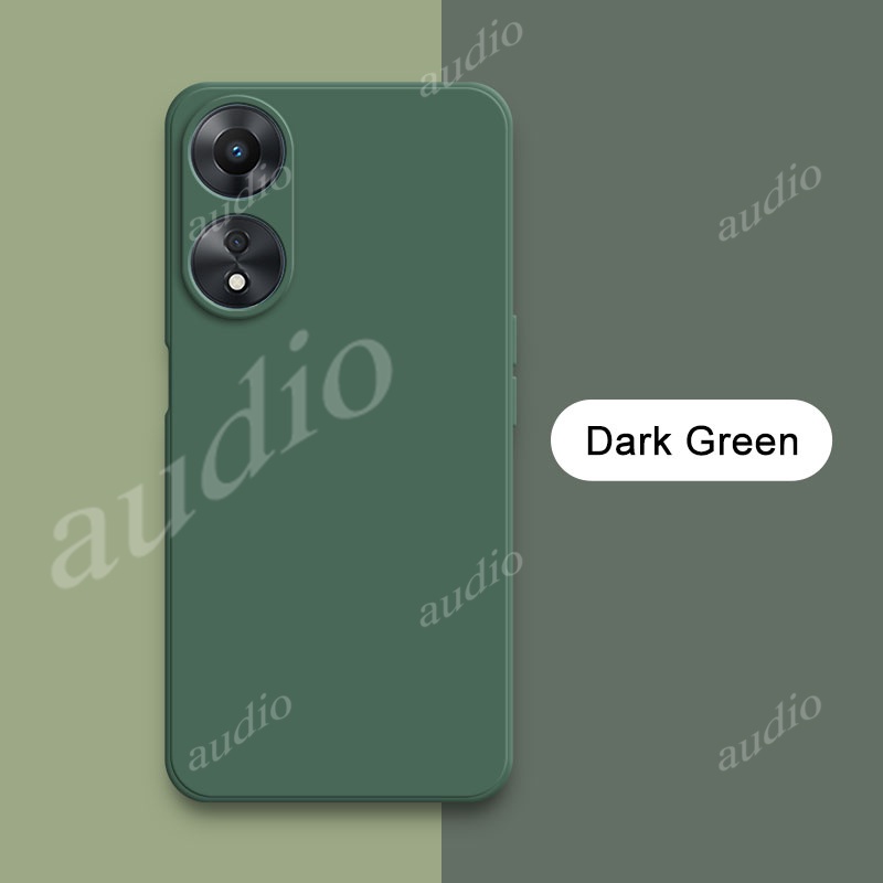 Ốp Điện Thoại silicon Dẻo Màu Trơn Cho oppo a38 a58 a78 4g 2023 a 38 58 78 38a 58a 78a a78 a58 a38 oppoa38 4g Lưng