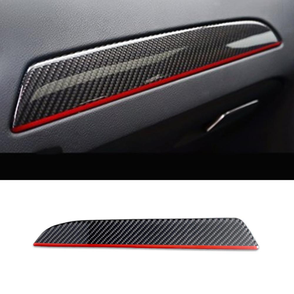 1 Miếng Dán Trang Trí Cửa Xe Hơi Bằng Sợi carbon Cho audi a4 a5 2009-2016 n2s3