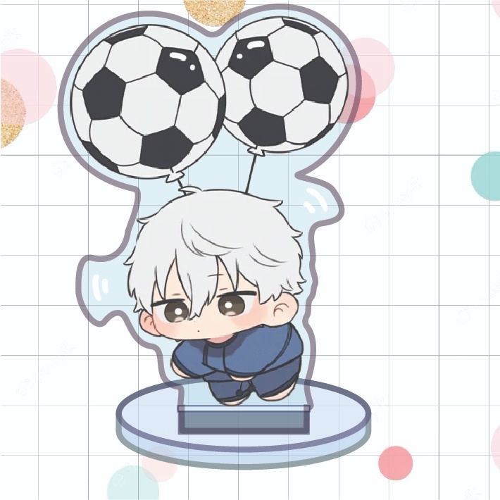 Standee BLUE LOCK chibi, mô hình nhân vật Nagi, Isagi, Chigiri, Itashi siêu dễ thương