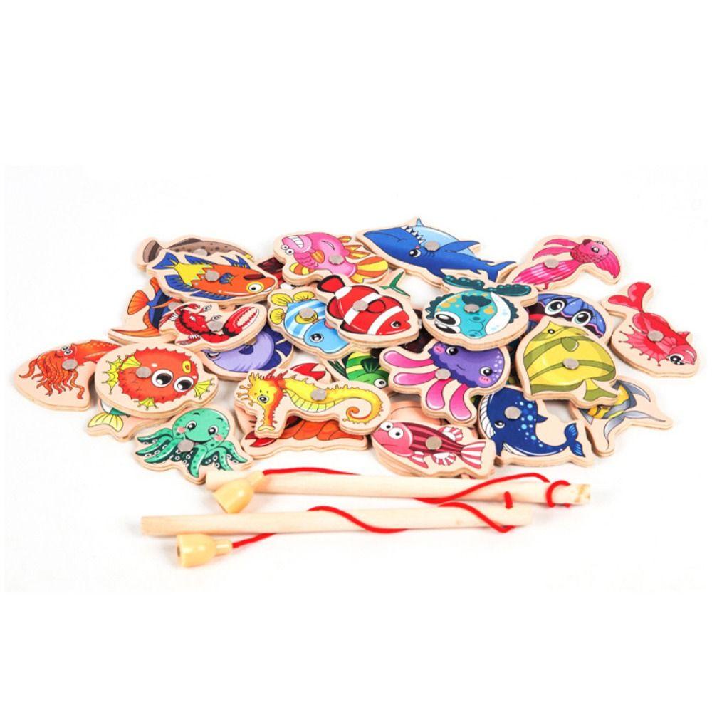 Mmluck Bộ Đồ Chơi Câu Cá Biển Hoạt Hình Vui Nhộn Dành Cho Trẻ Em