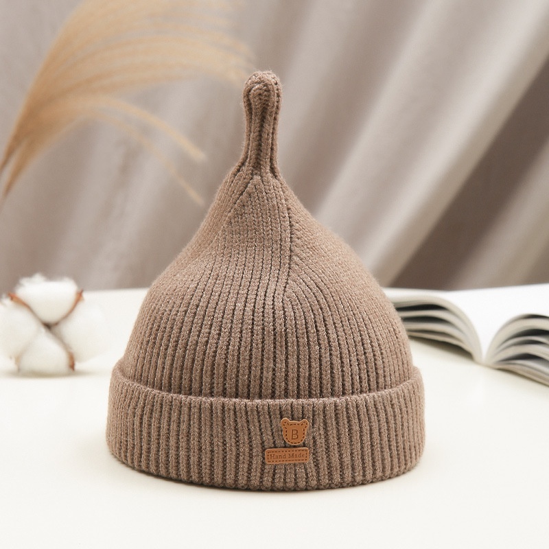 Dễ Thương Mũ beanie Hình Gấu Đáng Yêu Cho Bé