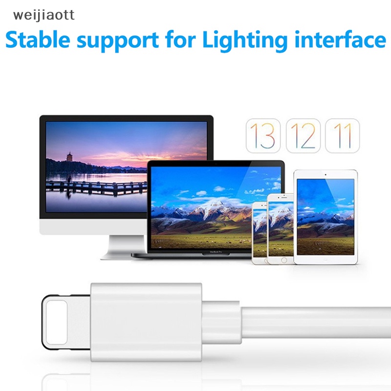 Weijiaott Dây Cáp Sạc Nhanh 1m 1.5m 2m Cho iphone14 13 12 11 pro max mini se2022 xr xs 8 plus