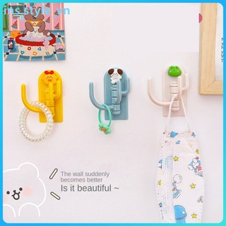 Móc Treo Hoạt Hình Dính Chắc Phía Sau Cửa Nhà Bếp, Móc Treo Tường Phòng Tắm ins.style_vn