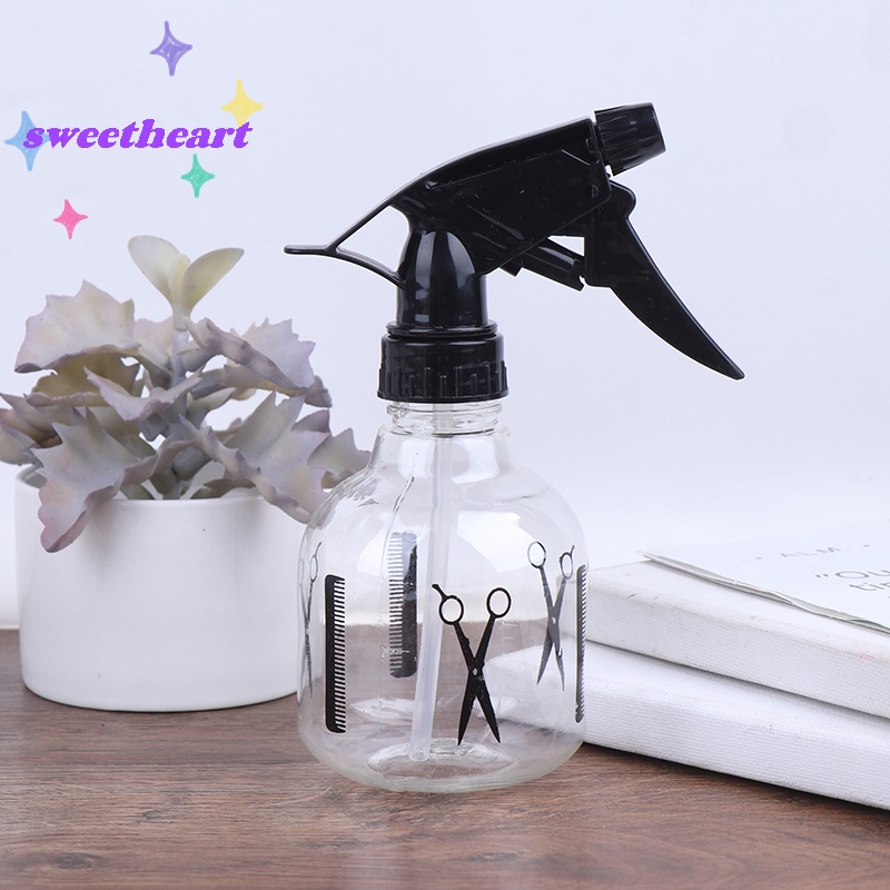 Bình Nhựa 250ml Đựng Nước Chuyên Dụng Cho Tạo Kiểu Tóc