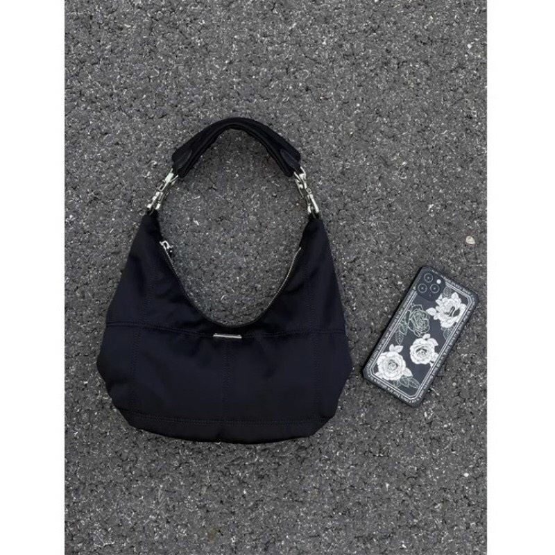 Túi xách đeo vai vải nhung phong cách vintage mã T08