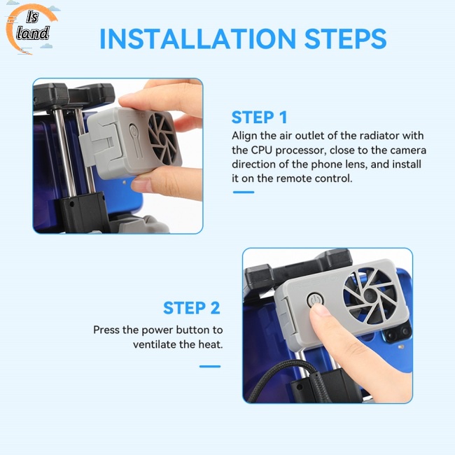 Quạt Tản Nhiệt Làm Mát Tương Thích Với dji mavic3 / mini 3pro