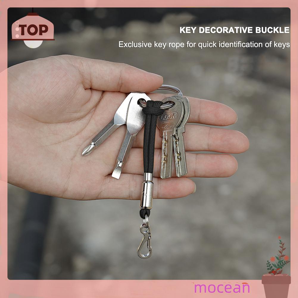 Móc Khóa Dây Dù Chống Thất Lạc Ngoài Trời Có Vòng Khóa parachute