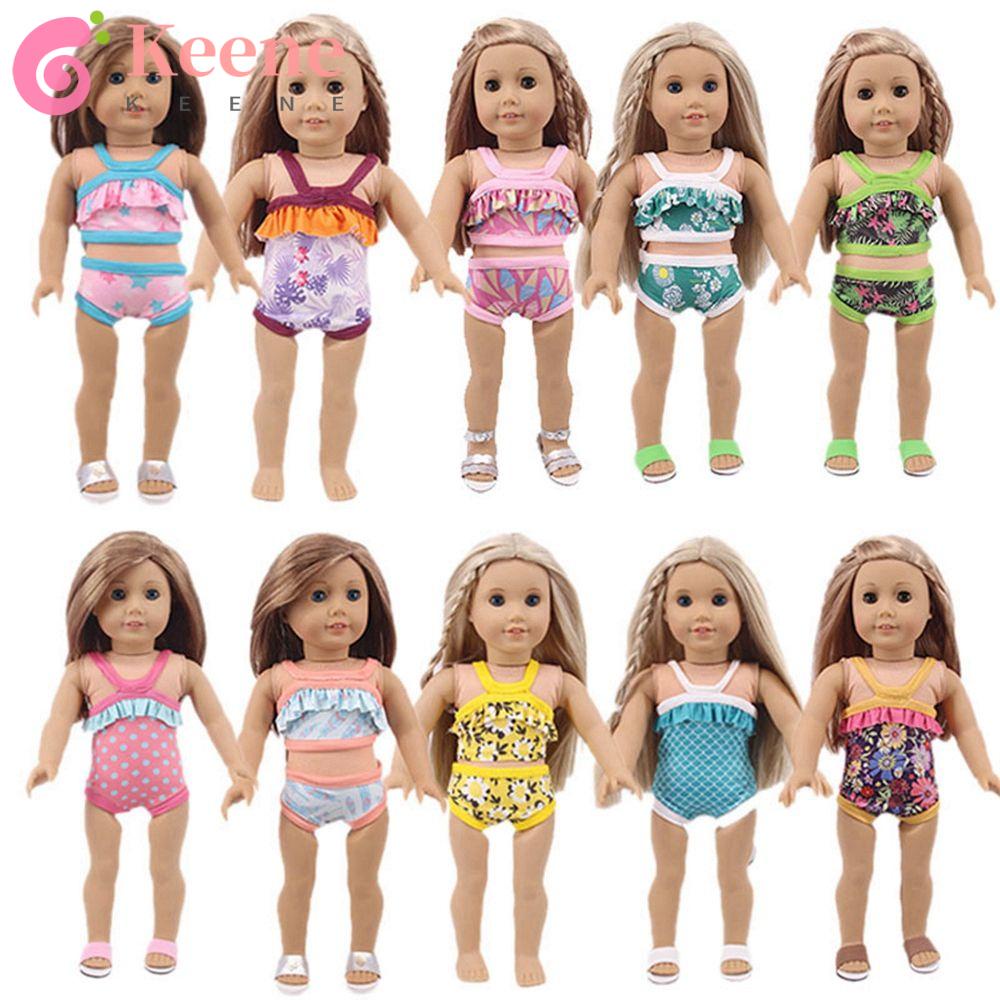 Keene Quần Áo Thời Trang Mùa Hè Cho Búp Bê 48 Phong Cách 18 inch