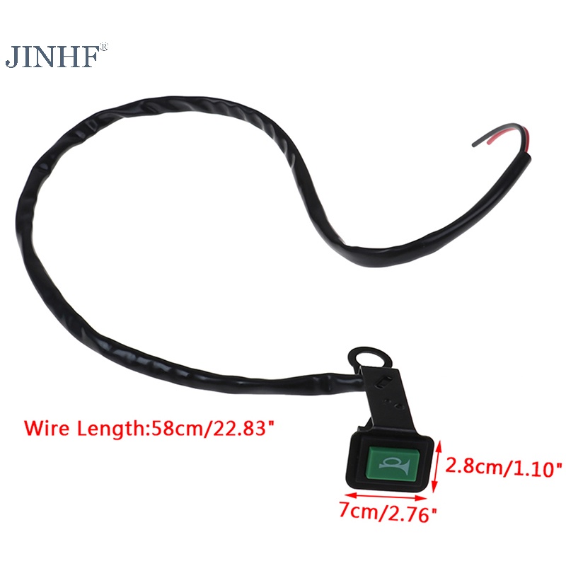 Công Tắc Còi Xe Đạp / Xe Máy / scooter Điện Jinf Chuyên Dùng