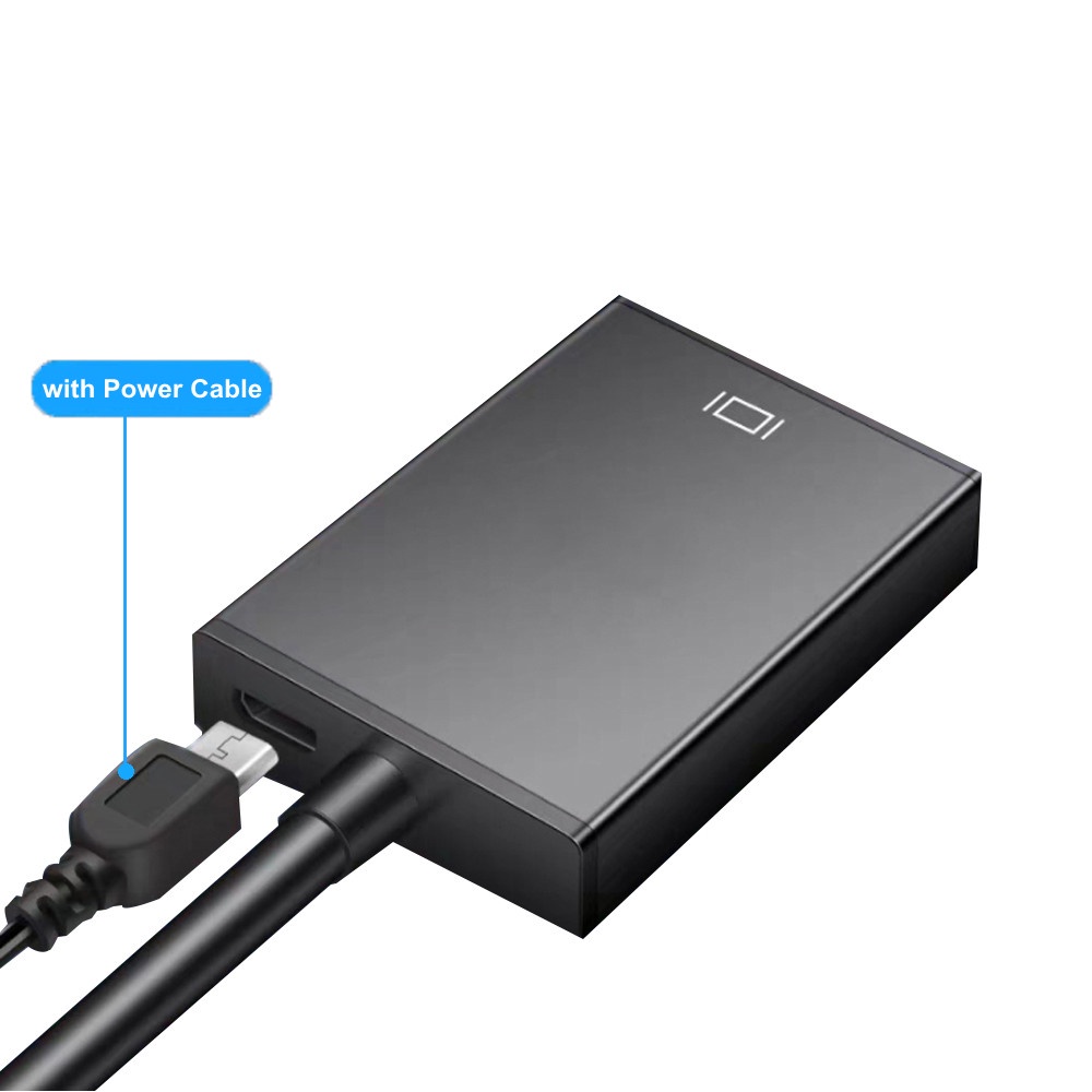 Cáp Chuyển Đổi 1080p full hd vga Sang hdmi Cho Máy Chiếu / Tv