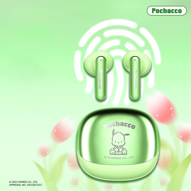 Sanrio Tai Nghe Không Dây ej-800 bluetooth 5.3 kuromi cinnamoroll pochacco Âm Thanh Siêu Dài Bằng Kim Loại Chất Lượng Cao