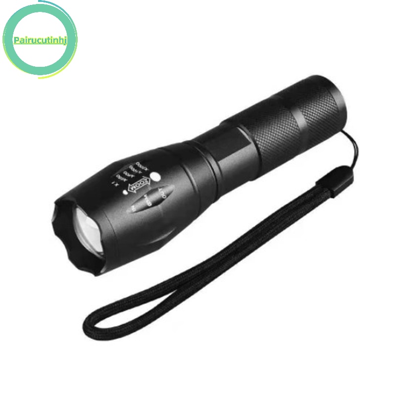 Đèn Pin led Quân Đội parucutin 980000Kính Viễn Vọng lm Phóng To 5 Chế Độ Không Có vn