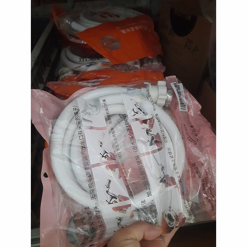 Dây cấp nước máy giặt đa năng 1.5m, ống dây cấp mg 150cm hàng Tốt