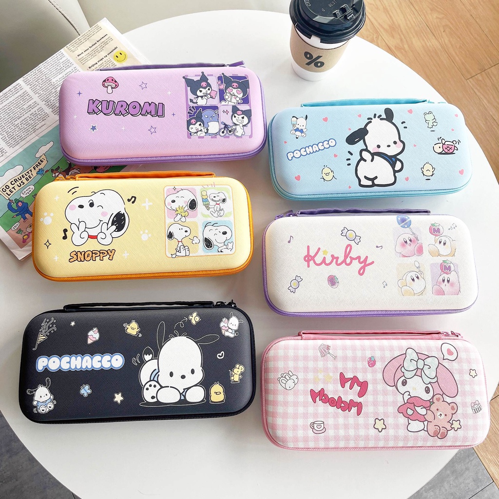 Hoạt Hình Túi Đựng Máy Chơi Game nintendo switch Họa Tiết kuromi Xinh Xắn