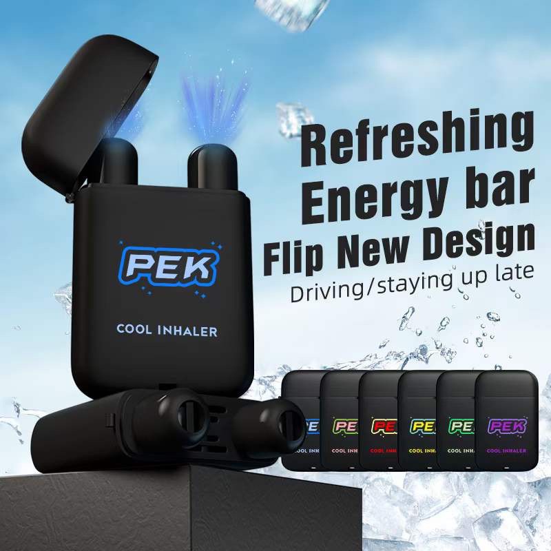 Bao Bì Mới Sẵn Sàng Hương Vị Mới Double Hole Vital Oil Energy Bar Cool Nostril Ống Hít Mũi Multi Serein