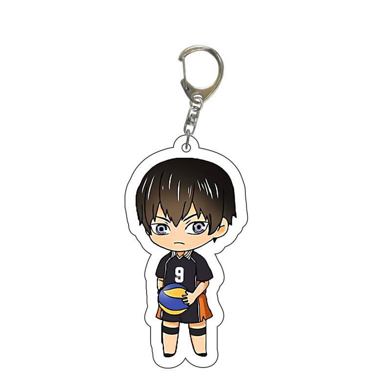 Haikyuu Móc Chìa Khóa acrylic In Hình Nhân Vật Hoạt Hình Nhật Bản tobio Kina hinata shoyo