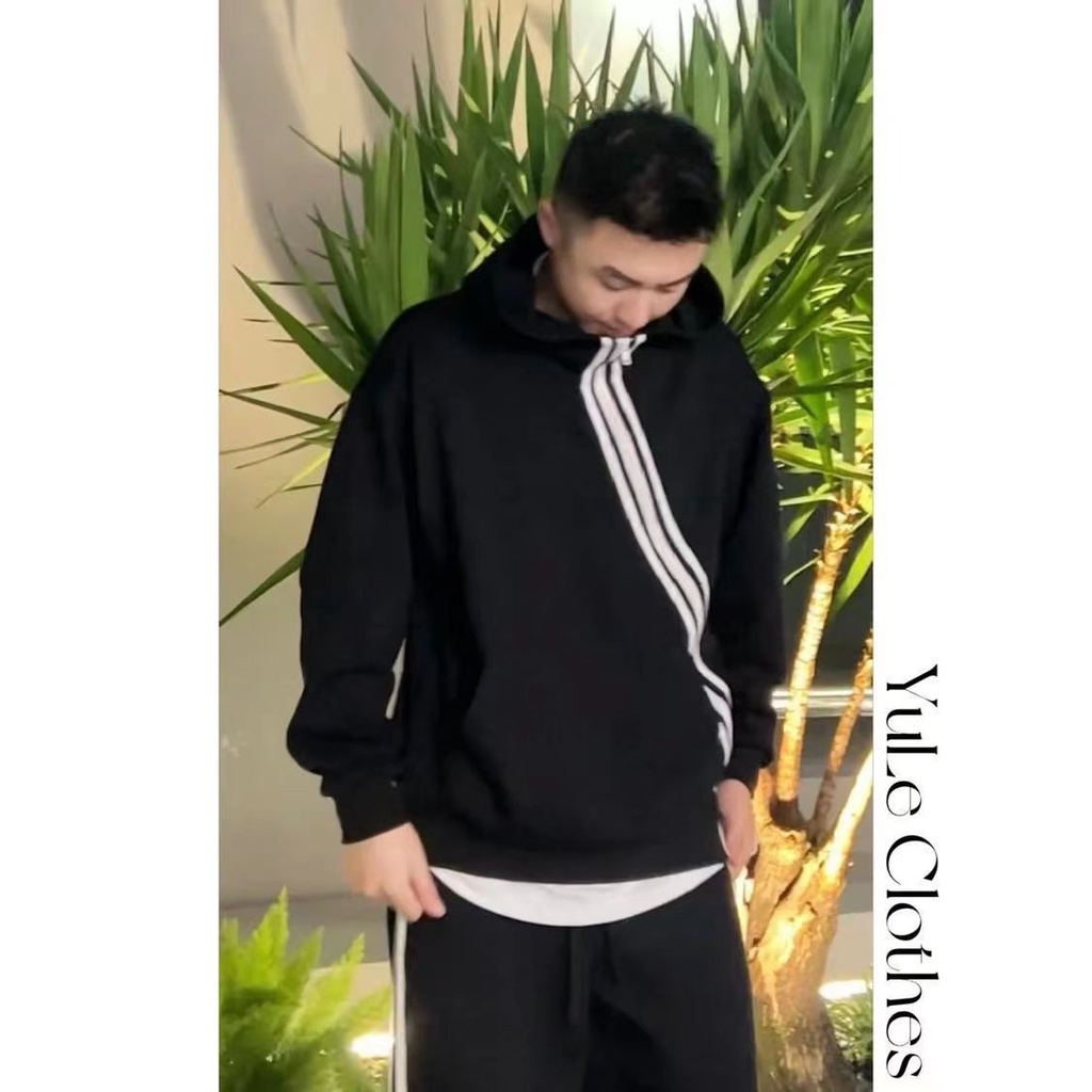 Set Đồ Thể Thao Áo Khoác Có Khóa Kéo + Quần Dài Thời Trang Cho Nam