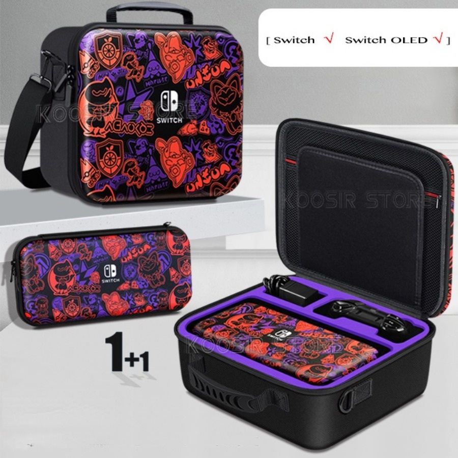 Túi Đựng Máy Chơi Game Cầm Tay Cứng In Hình the legend of zelda tears of the kingdom Cho nintendo switch & switch